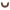 Leather brim - brown floral embossed